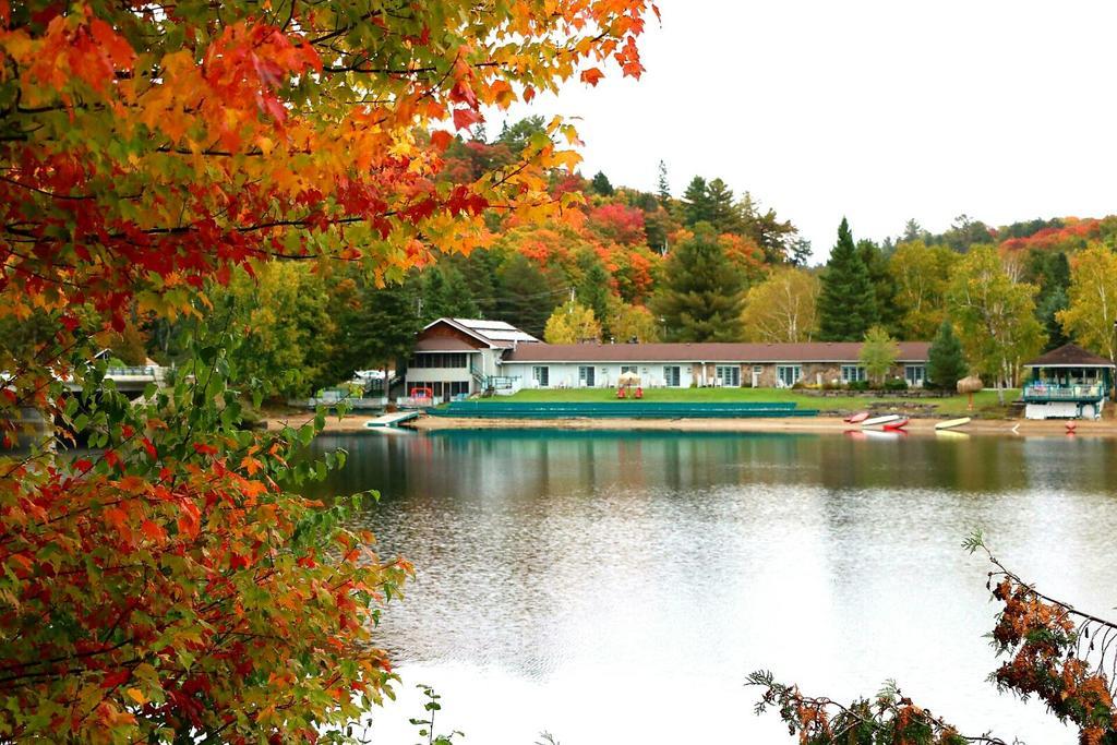 Algonquin Lakeside Inn Dwight Exteriör bild